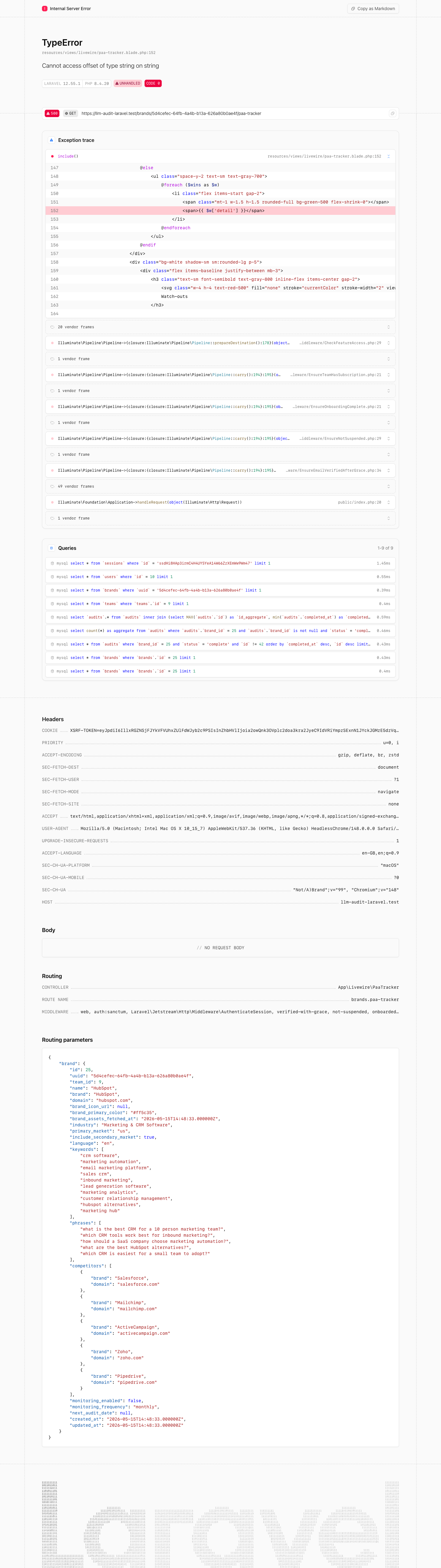 PAA Tracker screenshot